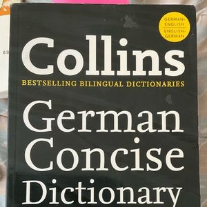 COLLINS GERMAN CONCISE Paperback dictionary